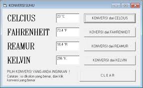 Maybe you would like to learn more about one of these? Membuat Program Konversi Suhu Kazhimi S Blog