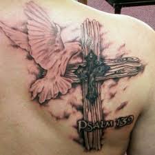 Here is another unique tattoo of a cross that seems to be inspired by the shield of the warrior. 22 Eye Catchy Cross Tattoo Ideas For Men Styleoholic