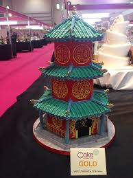 Stunning Chinese Inspired Cake At Cake International Gold Winner Easy Cake Decorating Cake International Unique Cakes Designs