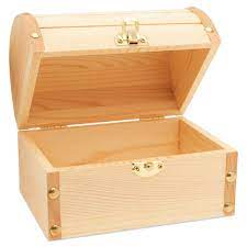 Only 3 available and it's in 2 people's carts. Wood Treasure Chest Box Unfinished Wooden Treasure Box 6 Inches By 4 1 2 Inches Pack Of 6 By Woodpeckers Walmart Com Walmart Com
