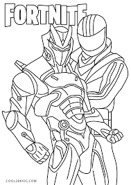 These alphabet coloring sheets will help little ones identify uppercase and lowercase versions of each letter. Free Printable Fortnite Coloring Pages For Kids