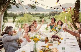 Our selection of wedding rehearsal favors includes favorites such as placecard holders, bottle openers, and bride and groom chair backers. 5 Of The Best Pre Post Wedding Party Ideas Scent Of Orchid
