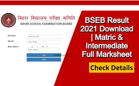 This year too, the board is likely to follow its annual academic calendar and declare the bihar board matric result 2021 soon. Bseb Result 2021 Marksheet Download