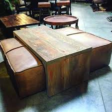 How To Transform Your Outdated Coffee Desk Into A Sophisticated Ottoman Dova Home Leather Coffee Table Leather Ottoman Coffee Table Large Ottoman Coffee Table