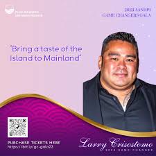 Today's Game Changer is Larry Taitague Crisostomo Sr, Owner of Sons of Guam  Island BBQ We asked this Game Changer to share a personal quote, insight,  or lesson that shaped their leadership