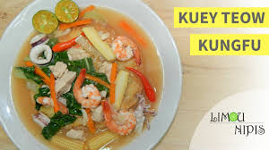 Kuey teow hong kong adalah yang disaluti telur. Kuey Teow Kungfu Youtube