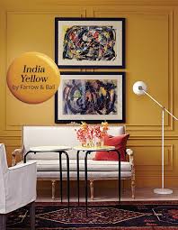 Paint Color Pick India Yellow By Farrow Ball Yellow Living Room Yellow Room Living Room Designs
