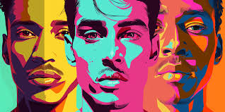 Social Perception of Male Faces. Individuals, Clusters, Dimensions