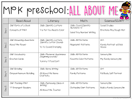 Check out my super simple homeschool preschool program, playing preschool. Preschool All About Me Mrs Plemons Kindergarten