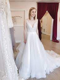 The Caitlyn Is Made For The Effervescent Bride Who Is Looking To Create A Fairytale Wedding Wedding Bridal Bridal Boutique Bridal Sleeveless Wedding Dress