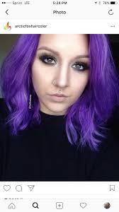 Purple Rain Arctic Fox Hair Coloring Purple Hair Hair Color Images Arctic Fox Hair Color