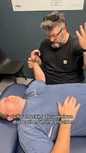 Image result for Shoulder Apprehension Test