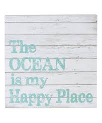 Thanks for always supporting my side gig rachel seymour webber. Department 56 Coast The Ocean Is My Happy Place Wall Decor Best Price And Reviews Zulily