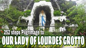 The family of our lady of lourdes. 252 Steps Pilgrimage To Our Lady Of Lourdes Grotto Baguio City Youtube