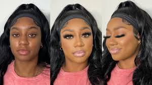 updated natural glam routine