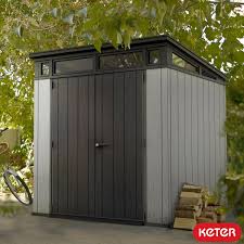 Find vinyl & resin storage sheds at lowest price guarantee. Keter Artisan 7ft X 7ft 2 2 1 X 2 2m Shed Costco Uk