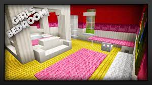 How to make bedroom in minecraft. Minecraft How To Make A Girls Bedroom Youtube