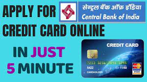 Cst will be posted on the next business day. Central Bank Of India Credit Card Apply Apply Central Bank Of India Credit Card Online Youtube