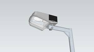 Schreder Z1 High Pressure Sodium Lamp Fixture 3d Warehouse