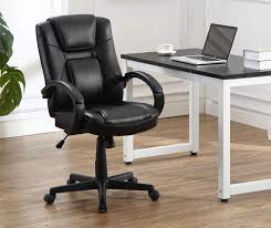 Stratford Black Faux Leather Executive Office Chair Big Lots Executive Office Chairs Office Chair Classic Chair Design
