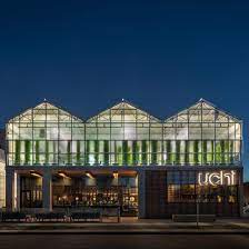 Urban Denver Building By Tres Birds Houses A Japanese Restaurant And Aeroponic Greenhouse Design Greenhouse Japanese Restaurant