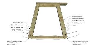 Merax patio chairs outdoor glider rattan rocker chair wicker rocking chairs with grey cushions for porch garden lawn deck. Free Diy Furniture Plans How To Build A Rocking Chair The Design Confidential