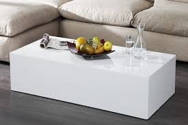 Trendiges design für jedes wohnzimmer. Design Couchtisch Monobloc Xl 100cm Hochglanz Weiss Couchtisch Weiss Hochglanz Wohnzimmer Tisch Weiss Couchtisch