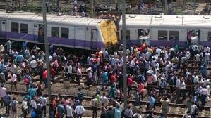 Day after derailment, suburban train ...