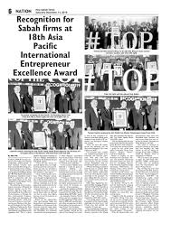 About new sabah times english online newspaper : New Sabah Times Recognition For Sabah Firms