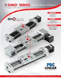 Simo Series Linear Motion Platform Pbc Linear Pdf