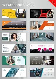 12 Facebook Covers Facebook Ads Design Facebook Design Photoshop Template Design