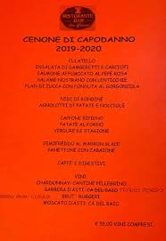 Di seguito tante idee per comporre il nostro menù di san silvestro come più ci ispira. Menu Cenone Di Capodanno 2019 2020 Picture Of La Cioca Roure Tripadvisor