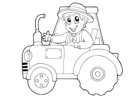 Kleurplaat tractor new holland l for lawnmower coloring shets. Mewarnai Gambar Polos Kleurplaat Trekker Met Een Ploeg
