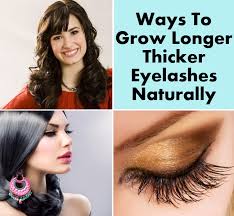 It happens that over time they become smaller, they become thinner. How To Grow Longer Thicker Eyelashes Naturally Diy Home Things