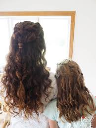 Here are a few bridal bun designs that we love: Real Wedding Hair Inspiration Curly Hair Bride Hair Romance