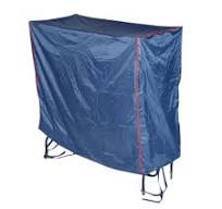 OEM Wholesale 6ft Garment Rail Cover Black Taffeta 190T Material Clothes  Rail Cover
