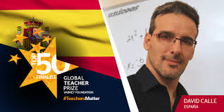 David Calle (Unicoos), nominado a los Global Teacher Prize 2017