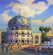 Concept Art Arabian Coast Tokyo Disney Sea Artist Phillip Freer Sea Artwork Tokyo Disney Sea Disney Sea