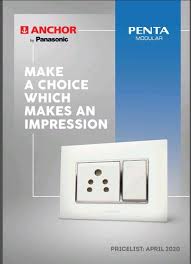 Anchor switches switches switch boxes amrit electricals in. White Anchor Penta Modular Switch Socket And Accessories Rs 20 Piece Id 22415592988