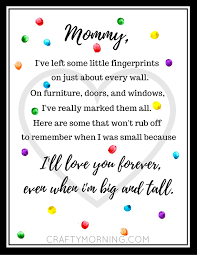 Free Mother S Day Fingerprint Poem Printable Crafty Morning Mothers Day Poems Mother S Day Activities Mothers Day Crafts For Kids