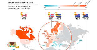 The housing market has been white hot for the past year, thanks to the stay at home and work from anywhere culture of the coronavirus pandemic. Mapped The Countries With The Highest Housing Bubble Risks
