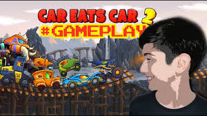 Car Eats Car 2 Gameplay And Walkthrough Sonsaur In 2020 Fun Online Games Gameplay Car Games