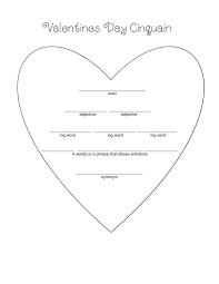 This Is A Cute Cinquain Poem That Makes A Great Bulletin Board Piece And Is Good Practice For Ed Valentines Writing Valentines Writing Activities Poem Template