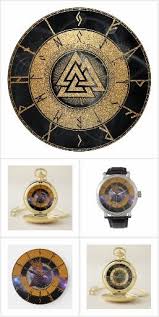 Viking Runes Watch Clock Collection Viking Runes Runes Clock Tattoo
