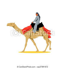 You could also include this drawing with your nativity. Vector Cameleer Cartoon Illustration A Man Riding A Camel Isolated On A White Background Canstock