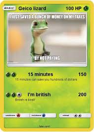 Check spelling or type a new query. Pokemon Geico Lizard 7