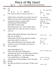 Piece Of My Heart Janis Joplin Lyrics Chords Pdf