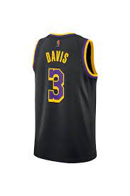 Lakers' anthony davis is out for remainder of game 4 vs. L A Lakers Anthony Davis Nike Earned Edition 2020 21 Swingman Jersey Stateside Sports