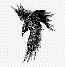 Nordisches Tattoo Body Art Tattoos Sleeve Tattoos Celtic Raven Tattoo Hd Png Download 600x806 1349618 Pngfind