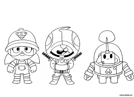 Sprout is a mythic brawler that attacks by throwing a seed bomb over cover that travels forwards around the floor and bounces off walls. Coloring Pages Sprout Brawl Stars Print Exclusive Images